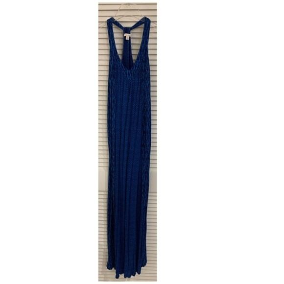 Ella Moss Blue and Black Maxi - Picture 1 of 2